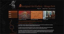 Desktop Screenshot of aboriginalgallery.com.au